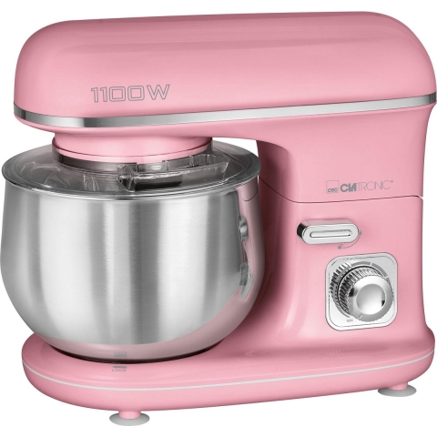 Clatronic KM 3711 -  Keukenmachine - Kneedmachine - RETRO - Roze - 5L - 1100 watt