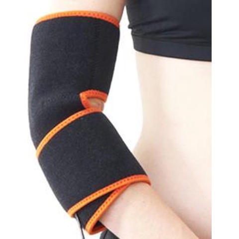 Thermedic ProWrap 120 Elleboog  Brace. Pijnbestrijding. Infrarood warmte-therapie gericht op elleboogblessure, tenniselleboog, golfelleboog, artritis. Ook spierpijn, gewrichtspijn, doorbloeding, blessures, weefselherstel e.d.