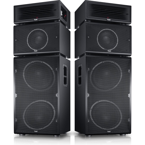Teufel POWER HIFI Stereo-Set - Modulair luidsprekersysteem met Bluetooth - zwart