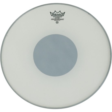 Remo CS Ambassador Coated Black Dot CS-0112-10 - Snare drumvel