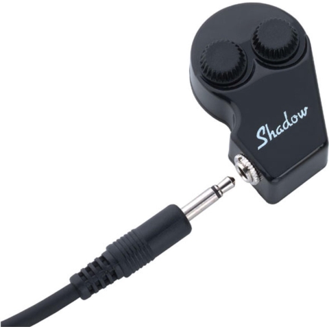 Shadow 2000 Kontaktpiezo Regler met 4m kabel - Pickup voor akoestische gitaar