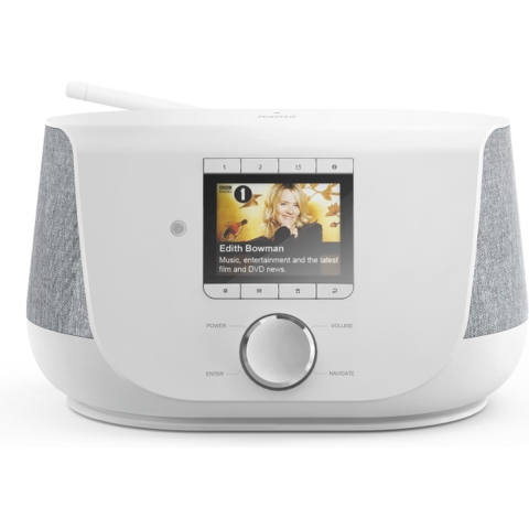 Hama Digitale radio "DIR3300SBT", FM/DAB/DAB+/internetradio/app/Bluetooth®, wit
