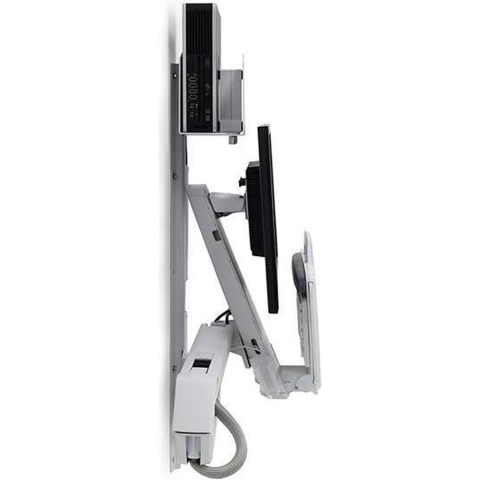 Ergotron StyleView Multimedia kar & stand - Wit