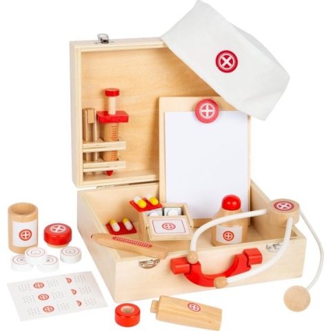 small foot - Doctor's Kit Natural Wood