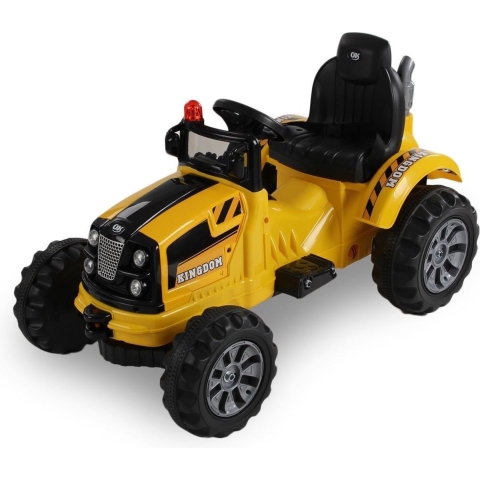 Kijana Elektrische Tractor - 6V Accu - Sterke Accu - Geel