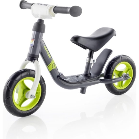Kettler Run 8" Boy - Loopfiets - Voetenplank - Ergonomisch zadel - Grijs