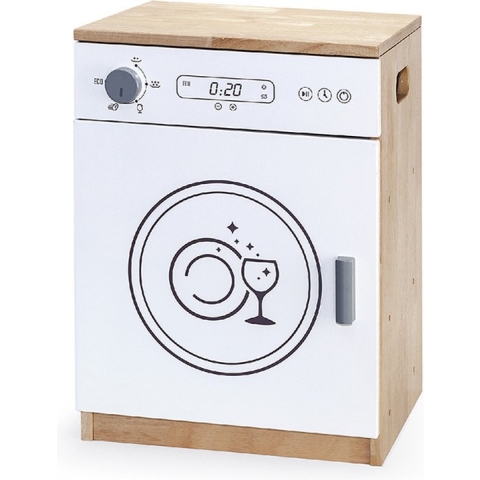 Vigatoys Houten Afwasmachine Luxe Wit