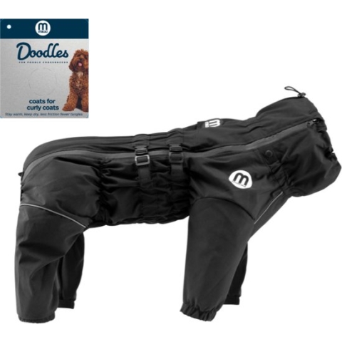 Mikki Doodle Coat Zwart - Hondenjas - Large
