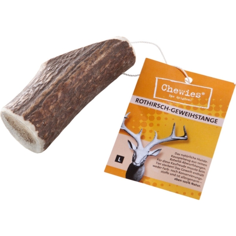 3x Chewies Edelherten Gewei Stang L 160 gr