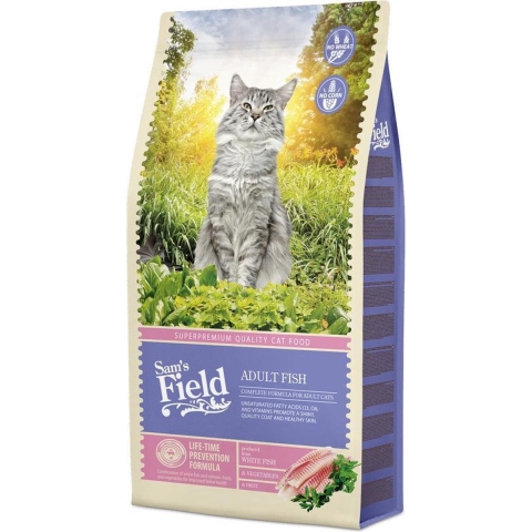 Sam's Field Cat Adult - Vis - Kattenvoer - 7.5 kg