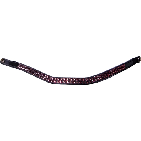 Presteq Frontriem Starglow Bruin-roze - extra Groot