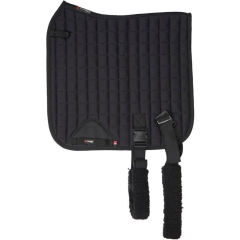 Catago Fir-Tech Training Saddle Pad With Elastic - Black - Maat Cob - Jump
