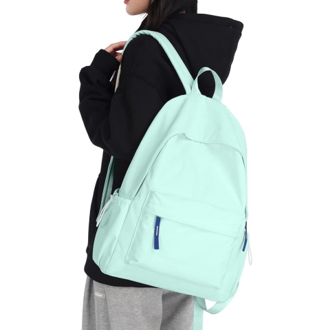 Rugzak voor dames,schooltas voor meisjes tieners Schoolrugzak jongens casual dagrugzak waterdicht 14 inch Laptop Rugzak licht schooltassen rugzak voor werk college boekentas reizen rugzak