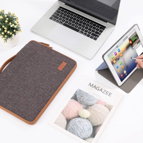 laptoptas, grote capaciteit, uitbreidbare aktetas voor dames en heren, zakelijk kantoor, reizen, waterafstotende laptoptas, computertas ,13 inch