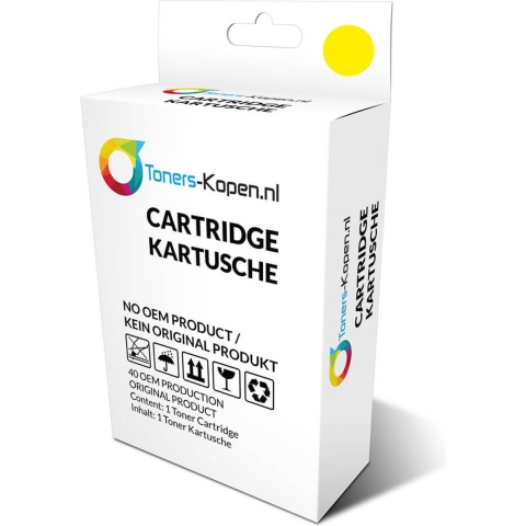 Geschikt voor Compatible inkt cartridge voor Epson T9734 geel WFC869R WFC869RDTWF WFC869RDTWFC WFC869RD3TWFC van