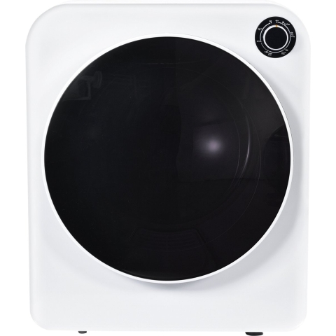 Merax Mini Luchtafvoerdroger 3KG - Geventileerde Wasdroger met Wandmontage - Droogkast - Droger - Wit