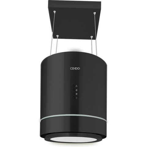 Eiland Afzuigkap | Zwart | Lamp Design | KR41LDPZ