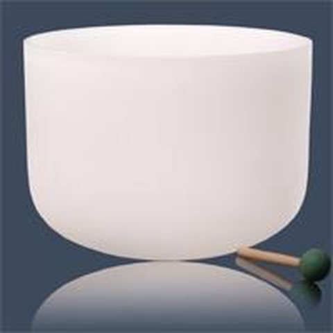 Kristallen klankschaal G-toon 432 Hz - 40 - G - Kristal