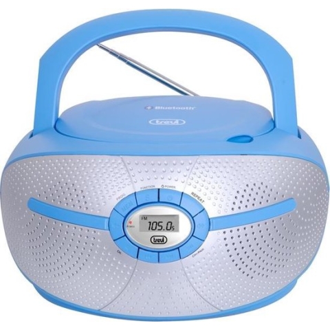 Trevi CMP 552 BT Digitaal Blauw, Grijs CD radio