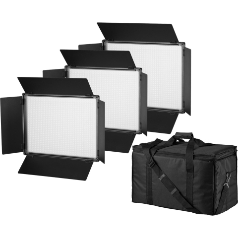 Bresser Studio Continue Lamp SH-900A Bi-Color LED Set (3x LED)