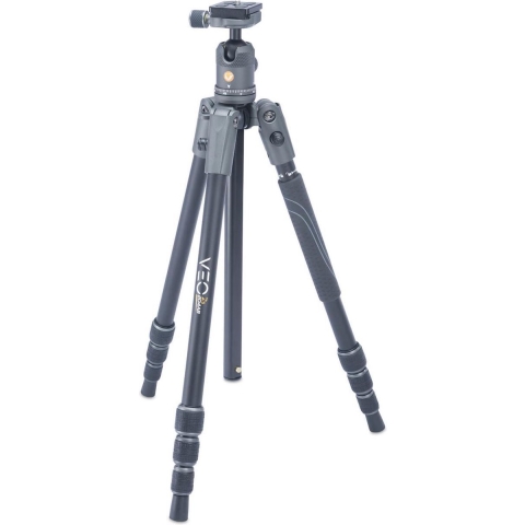 Vanguard VEO 2 S 204AB |  Vlog-Beeldbellen-Video-Smartphone-Camera Statief |Macro | Statief + Eénbeen | Grijs