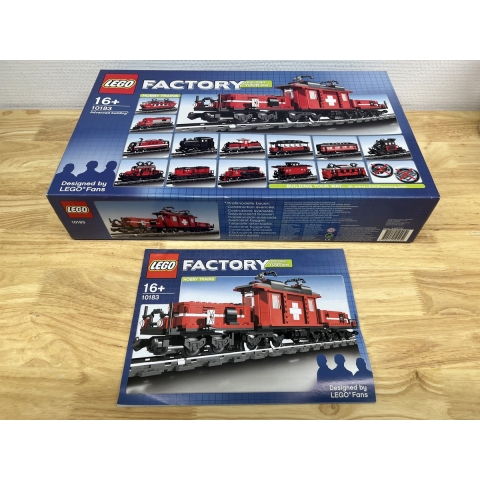 Lego Factory Hobby Trains - 10183 (LEGO exclusive uit 2007, Designed by LEGO fans)