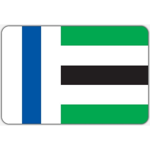 Vlag Zuidland - 200 x 300 cm - Polyester