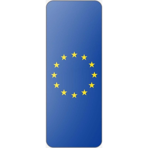 Banier Europese Unie - 300x120cm - Polyester