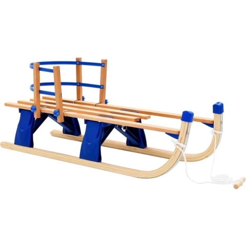 vidaXL-Sneeuwslee-met-rugleuning-inklapbaar-119-cm-hout