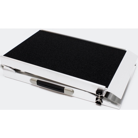 Aluminium honden (auto)-loopplank, antislip, 244x38cm - Multistrobe