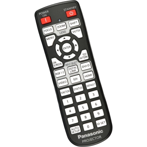 PANASONIC PT-RZ890WEJ Afstandsbediening, Artikelcode N2QAYA000060