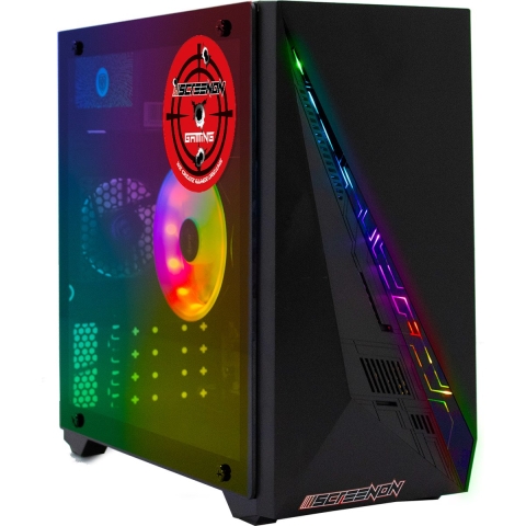 ScreenON - Game PC - AMD Ryzen 3 - 240GB M.2 SSD - Radeon RX Vega 8 - GamePC.X100128 + WiFi & Bluetooth