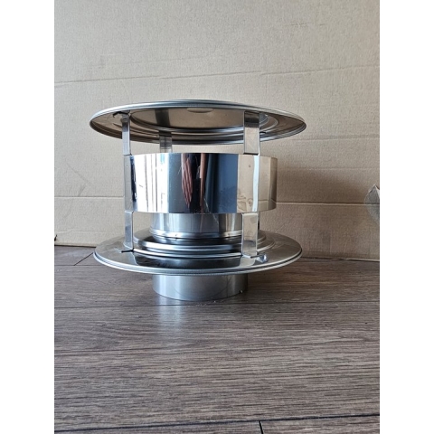 Trekkap RVS Ø 150 mm - trekkende kap - universeel