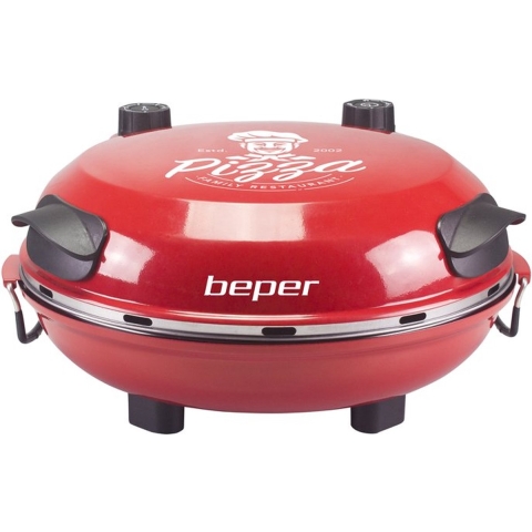 Beper P101CUD300 - Pizzaoven - Draagbare Pizzaoven - Houtgestookte Pizzaoven - Elektrische Pizzaoven