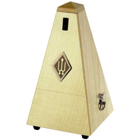 Wittner M 817 A metronoom Pyramide Ahorn natur seidemat - Accessoire voor keyboards