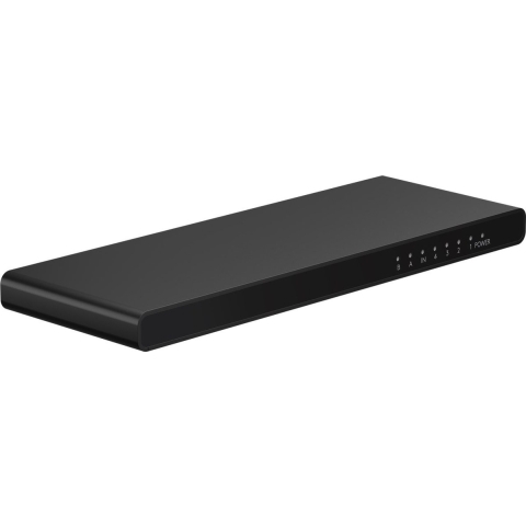 Goobay HDMI splitter 1 naar 4 - HDMI2.0 (4K 60Hz + HDR) / zwart