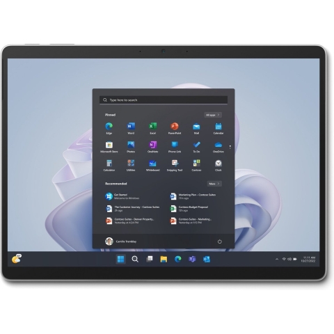 Microsoft Surface Pro 9 256 GB 33 cm (13") Intel® Core™ i5 16 GB Wi-Fi 6E (802.11ax) Windows 11 Pro Platina