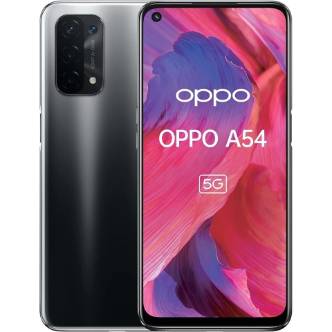 Oppo A54 5G - Losse Smartphone - 64GB/CPH2195 - Simlock Vrij - Fluid Black