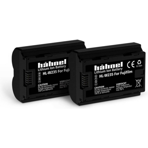 Hahnel Accu HL-W235 Li-Ion Twin Pack (voor Fujifilm NP-W235)