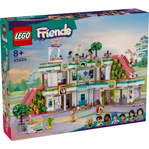 LEGO 42604 Friends Heartlake City winkelcentrum Speelgoedwinkel en Mini Poppetjes Set