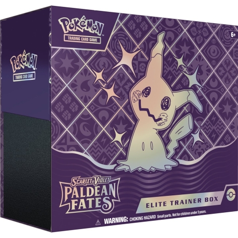 Pokémon Scarlet & Violet Paldean Fates Elite Trainer Box - Pokémon Kaarten