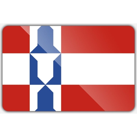 Vlag gemeente Houten - 150 x 225 cm - Polyester