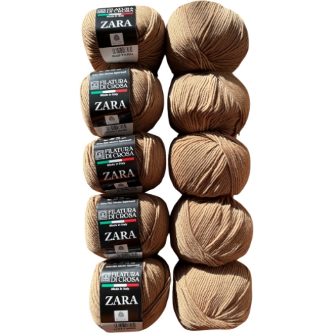 Filatura Di Crosa Zara Cannella (1540) Pack Of 10