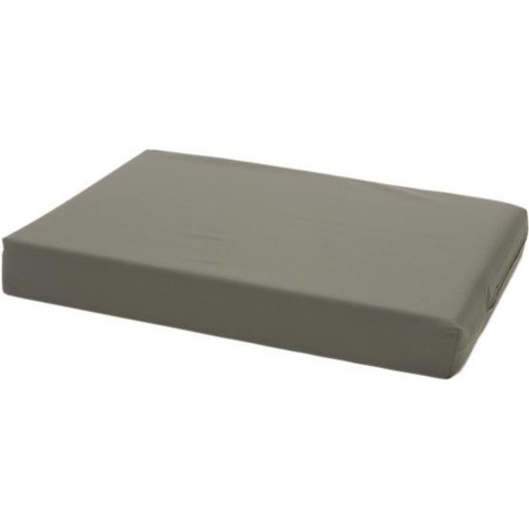 Losse hoes matras/orthopedisch hondenbed all weather smoke maat 150x100x10 cm