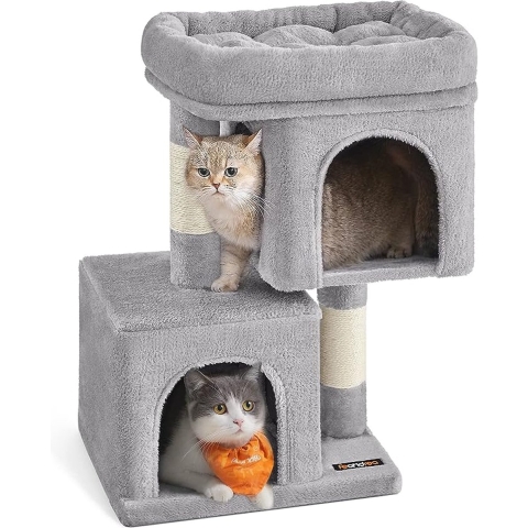 Kattenboom / krabpaal - kattenmeubel \ cat play tower, Activity Center, stable and stable, cat tree with hammock and beautiful cat house,