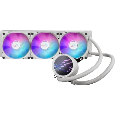 ASUS ROG Ryuo III 360 ARGB White Edition - Vloeistof-koelsysteem - 3 x 120 mm ROG ARGB fans - wit