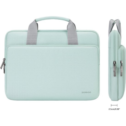 15,6 inch waterdichte laptoptas, sleeve, notebookhoes, beschermhoes voor Yoga 720, IdeaPad S510, 320, ThinkPad T570, E575/HP Envy Pavilion/Dell XPS 15, mintgroen
