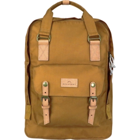 Doughnut laptoprugzak / Rugtas / Schooltas - 15 inch - Macaroon Large Reborn - Licht Bruin