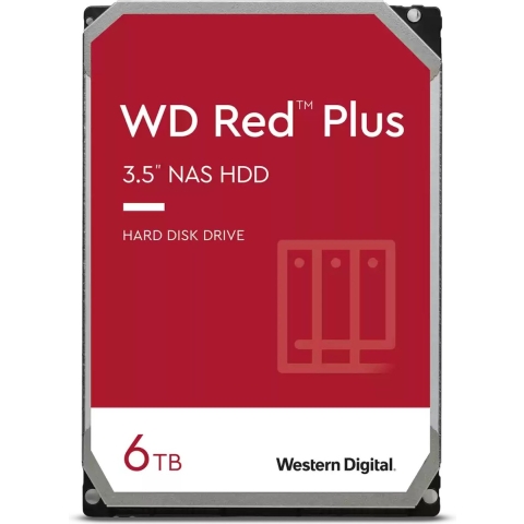 6 TB, 3.5", SATA 6 Gb/s, CMR