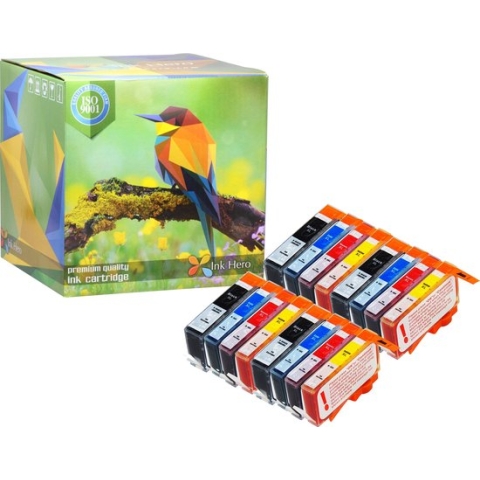 Ink Hero - 16 Pack - Inktcartridge / Alternatief voor de HP 364 364XL CN684EE CB316EE CB324EE SD534EE CB325EE Photosmart 5510 5512 5514 5515 5520 5522 5524 5525 6520 6510 B110A plus B210 B109A B210A Officejet 4610 4620 4622 Deskjet 3520 3070A